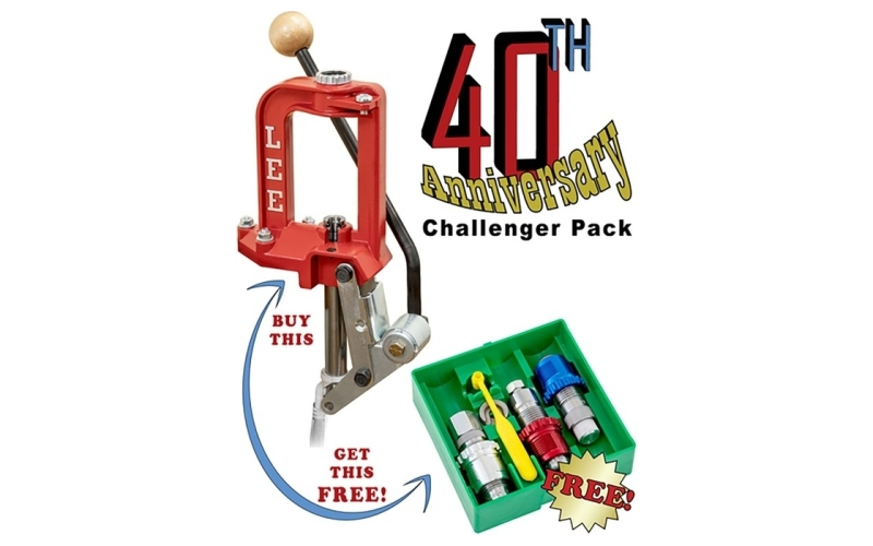 Lee Precision Challenger 40th anv pk w/45 acp breech lock carbide 3die set